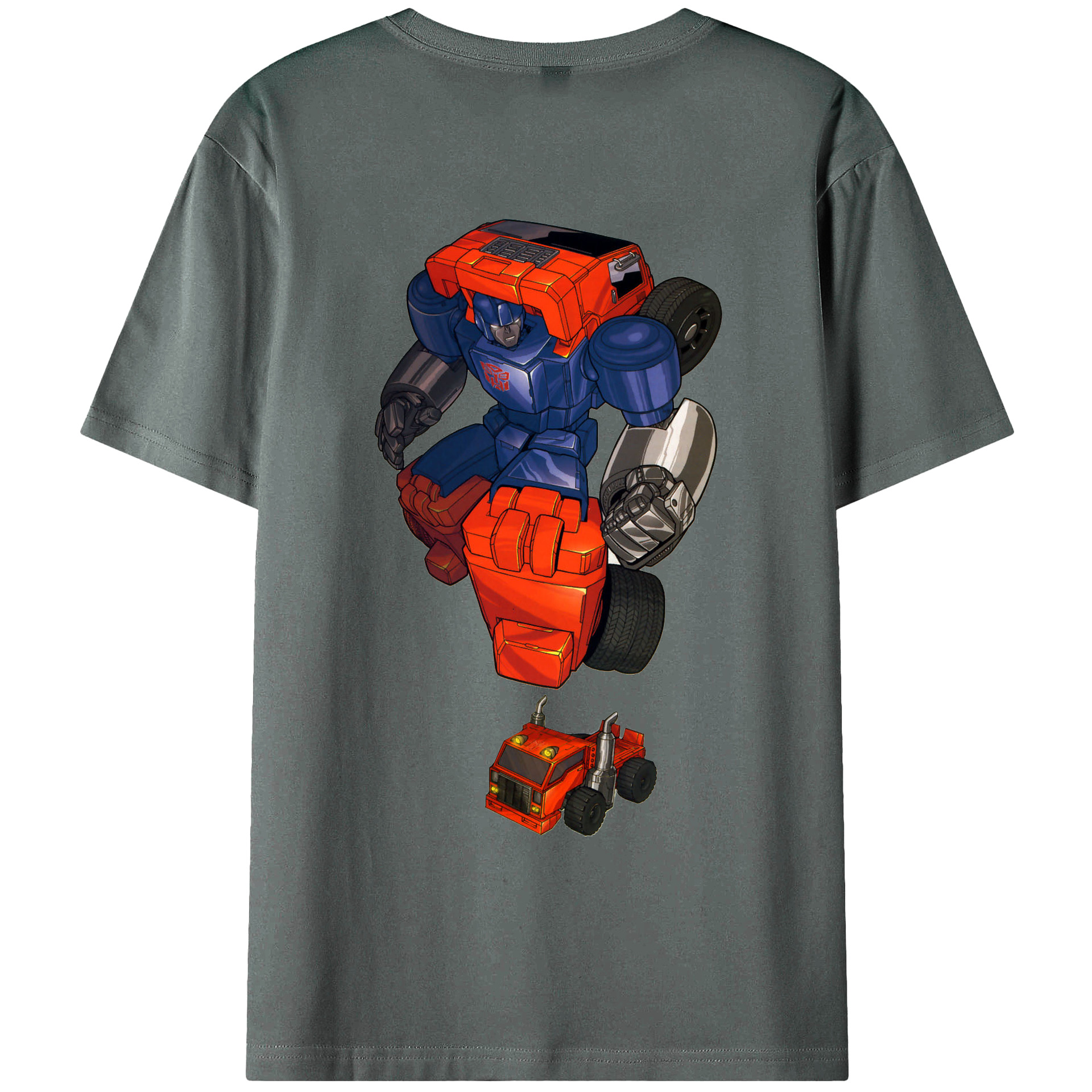 （画像用）  綿100％ メンズ半袖Tシャツ（バックプリント） 通気性